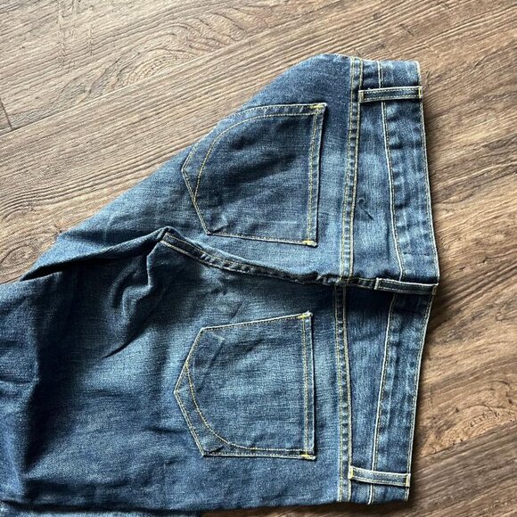 Paper Denim & Cloth Men's Disressed Jeans 41832 Serial Tag SIze 31 Blue Fusion - Picture 2 of 3